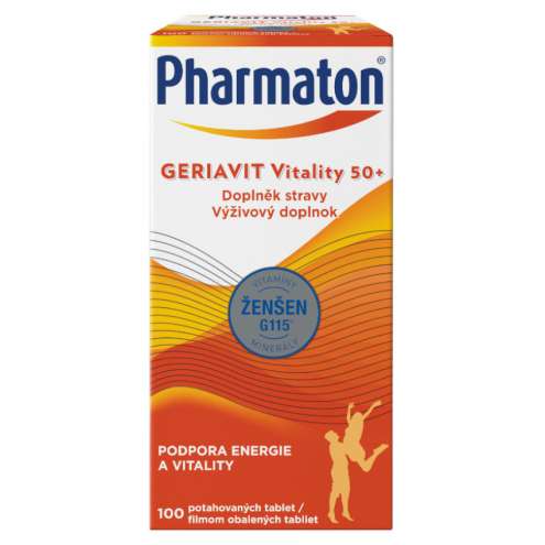 PHARMATON Geriavit комплекс витаминов 50+, 100 капсул